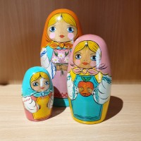 3 piece Little Girl -  Russian Doll