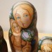 5 Piece Hand Painted Russian Doll "Autumn Children"