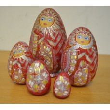 5 piece egg shaped Russian Doll