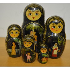 5 piece Fairy Tale russian doll