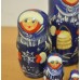 5 piece Winter Russian Doll