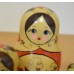 5 piece Flower russian doll