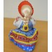 4 jointed Bisque doll in Russian Traditional Dress