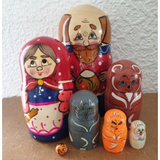 7 piece Kolobok   Russian Doll