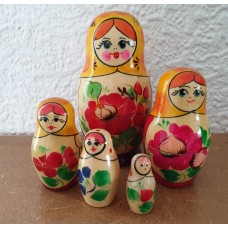 5 piece Kirov Russian Doll